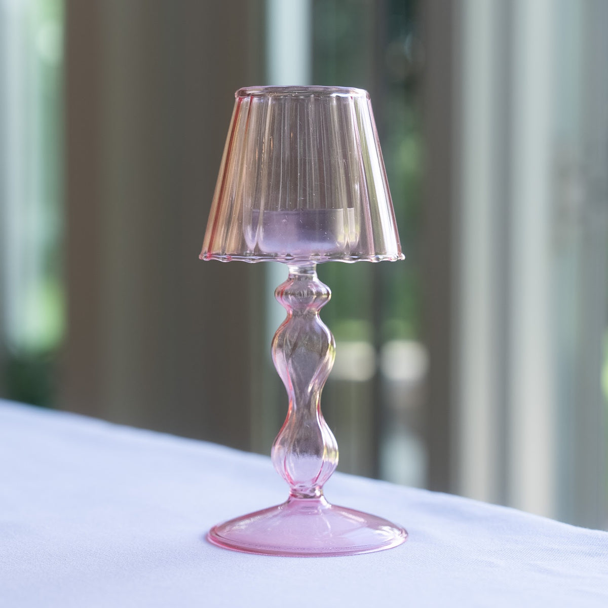Blush Candle Lamps - Set of 2