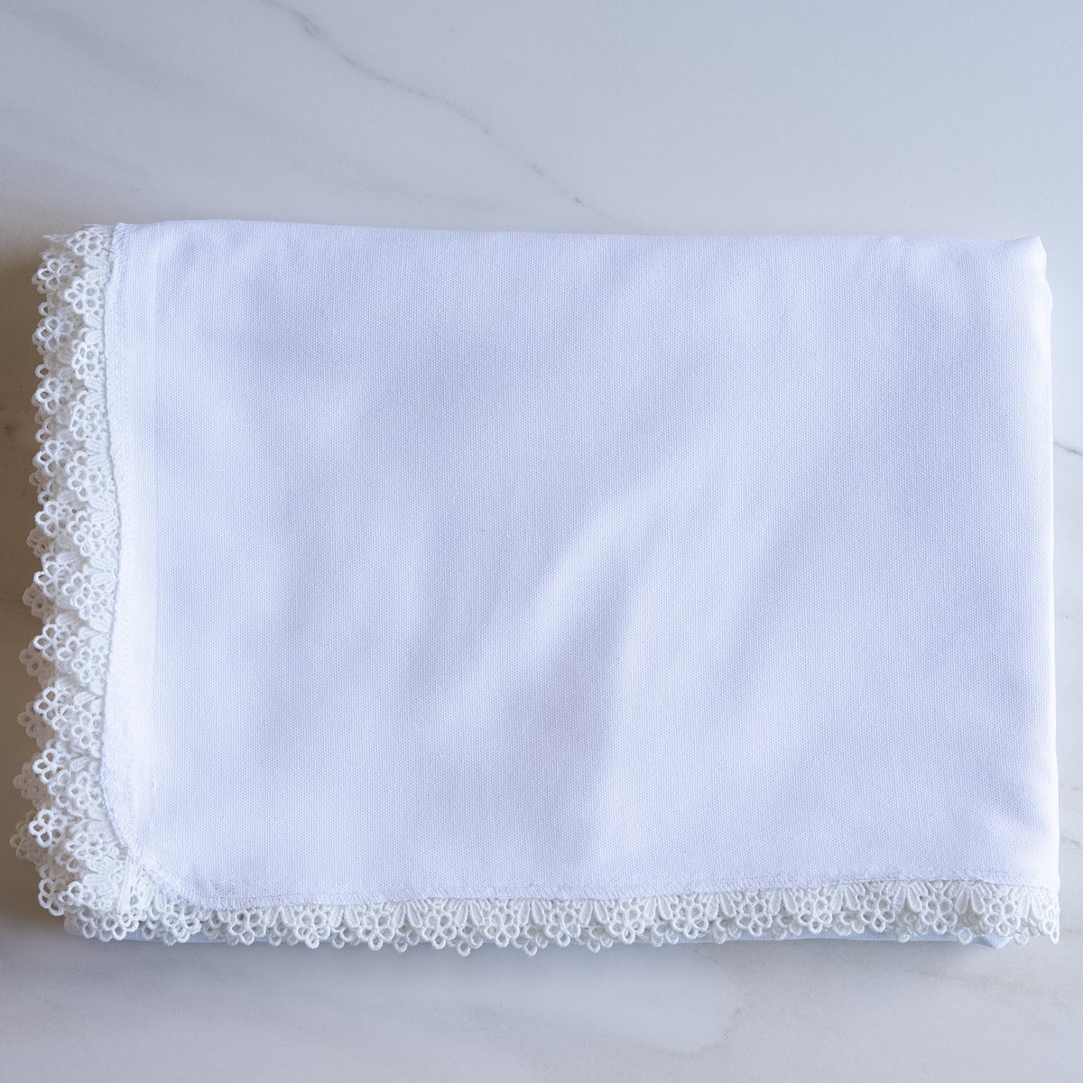 Chandni White Table Cover