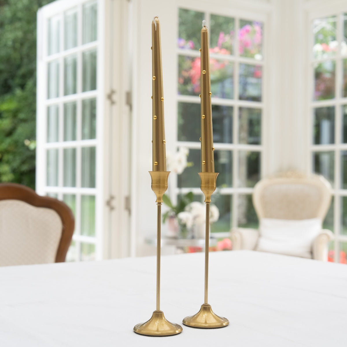 Opaline Candles - Box of 2 - Gold