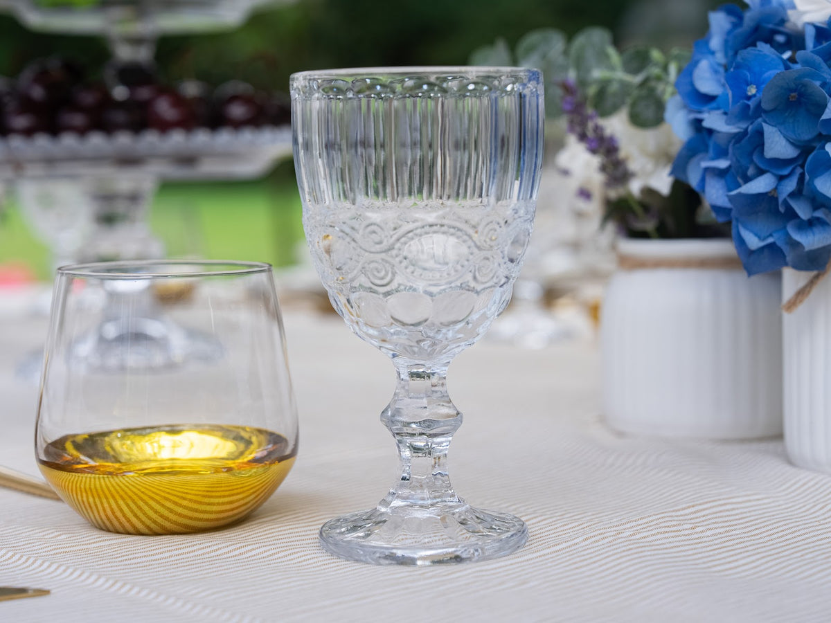 Golden Halo Glasses - Set of 4