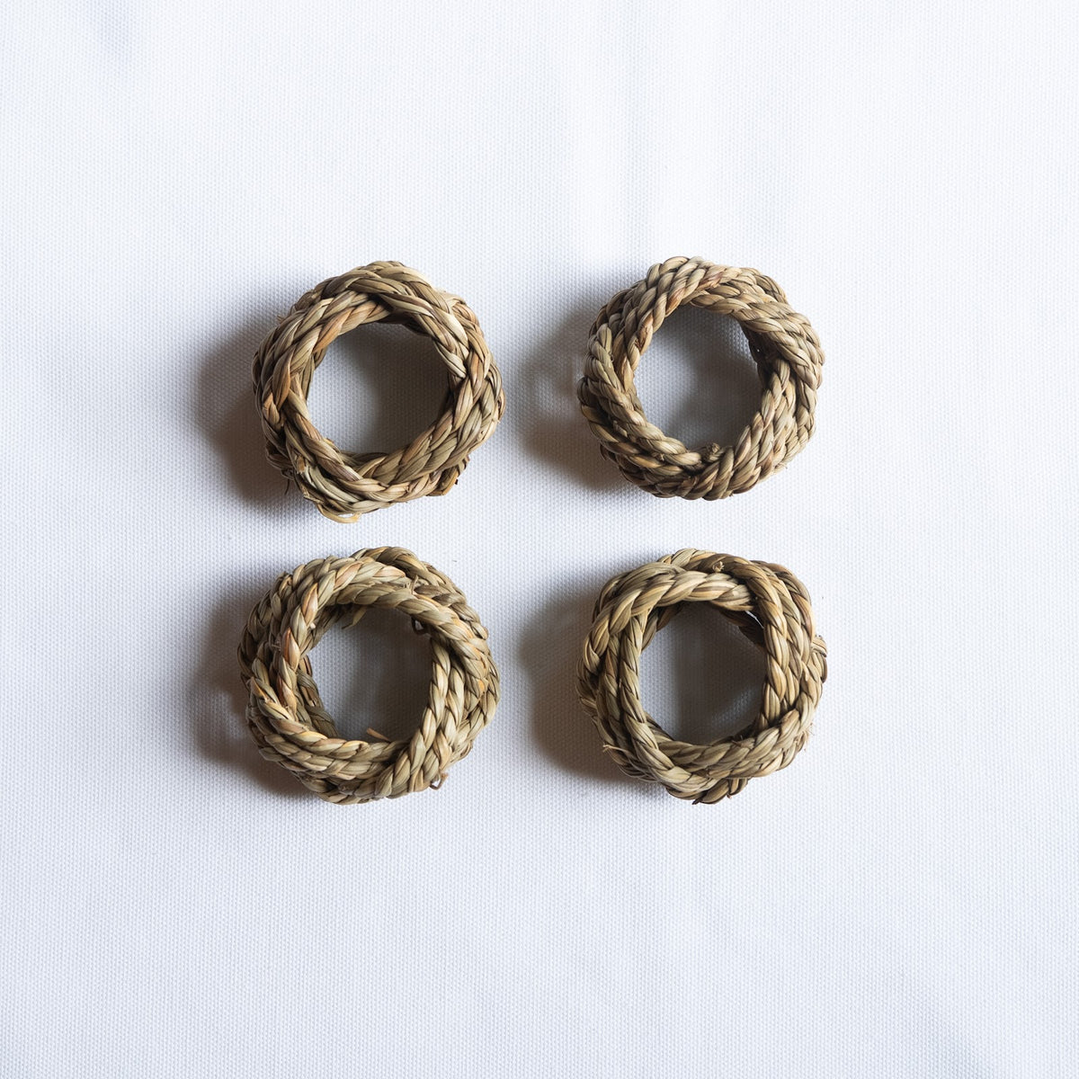 Riviera Napkin Rings Wicker - Set of 4